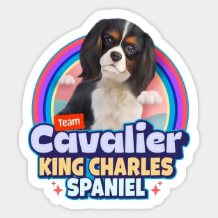 Cavalier King Charles Spaniel dog Sticker